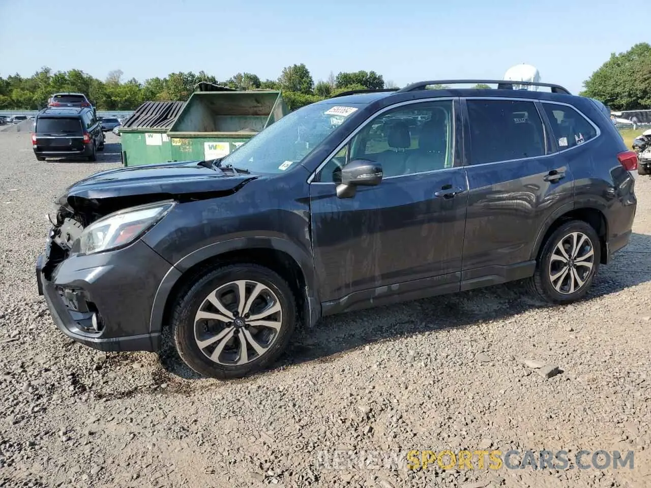 1 Photograph of a damaged car JF2SKASC0KH582977 SUBARU FORESTER 2019