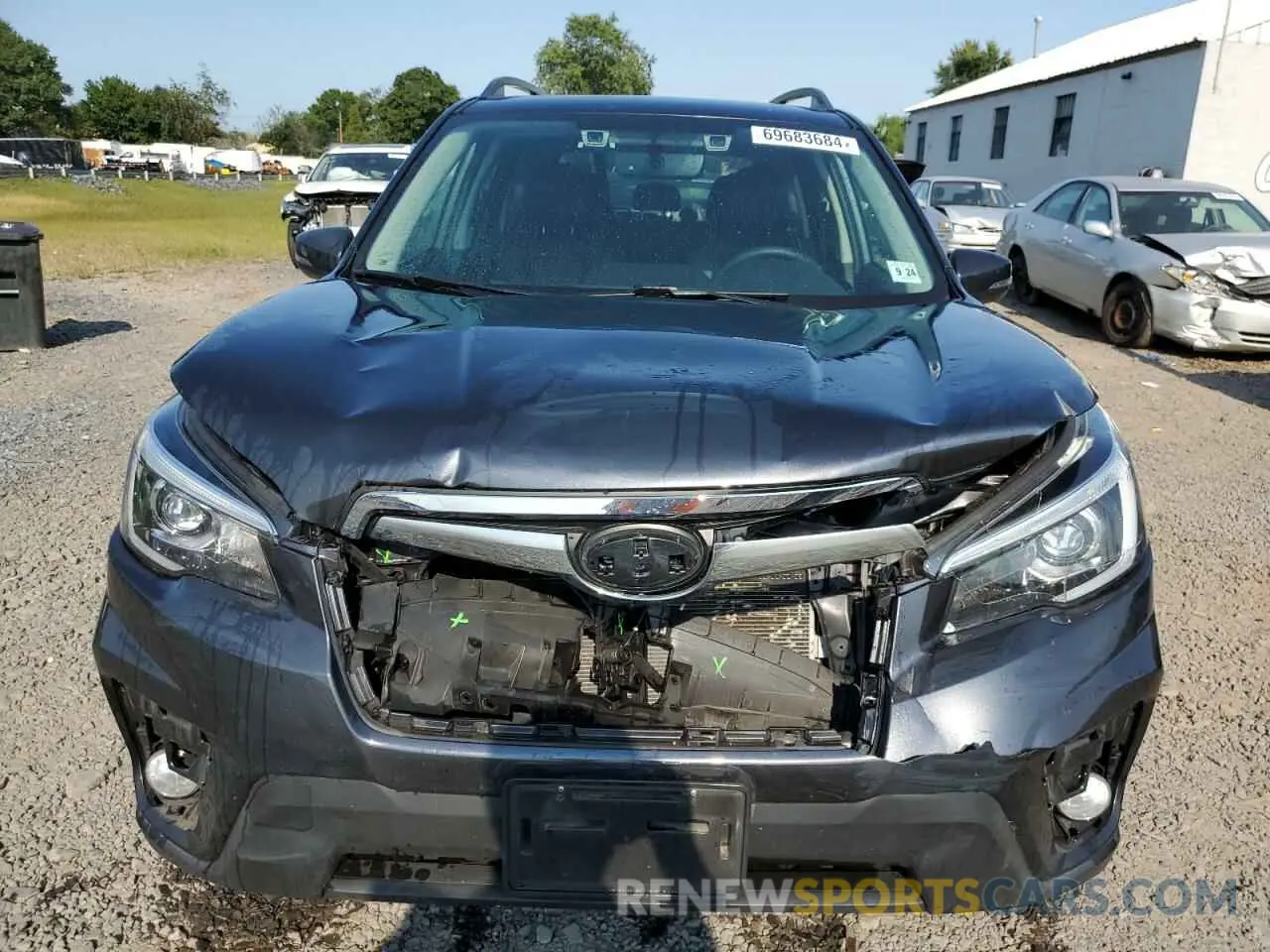 5 Photograph of a damaged car JF2SKASC0KH582977 SUBARU FORESTER 2019