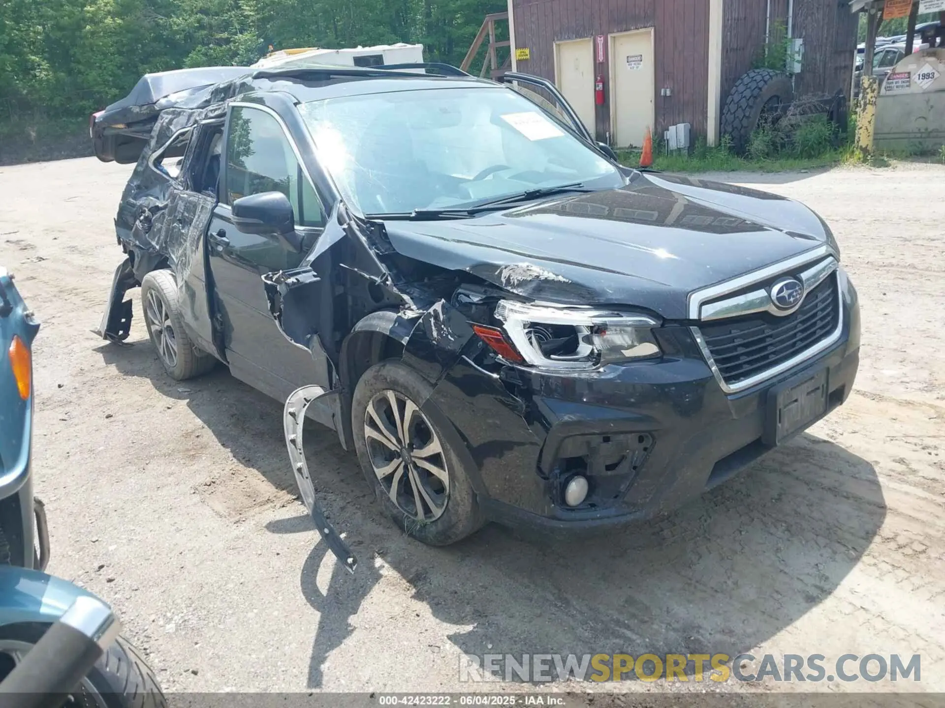 1 Photograph of a damaged car JF2SKASC2KH586867 SUBARU FORESTER 2019