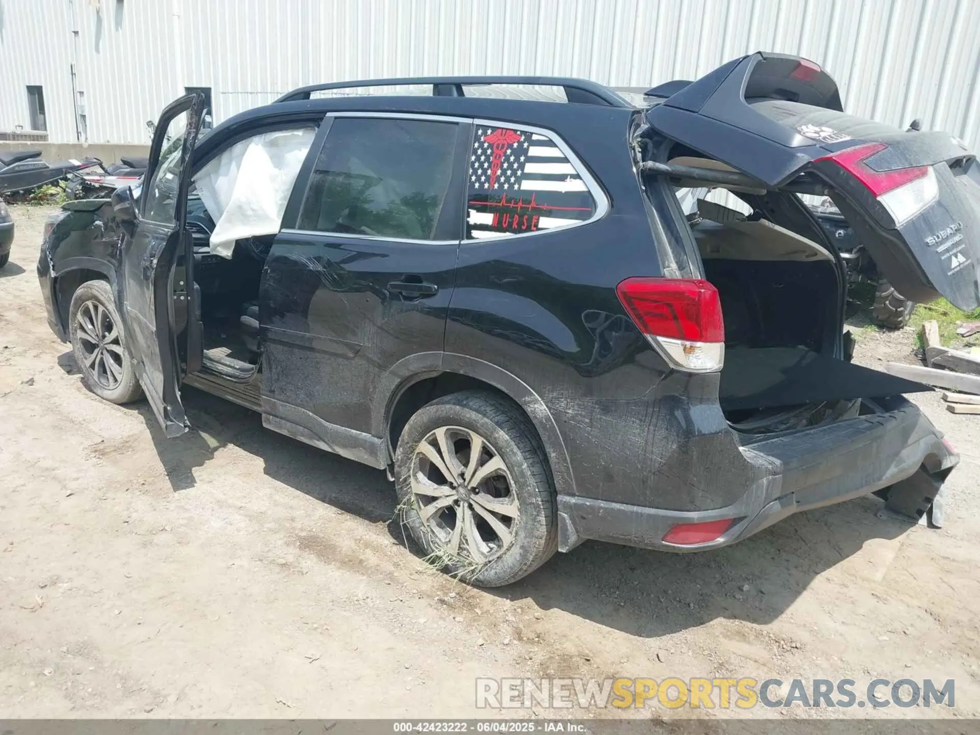 3 Photograph of a damaged car JF2SKASC2KH586867 SUBARU FORESTER 2019