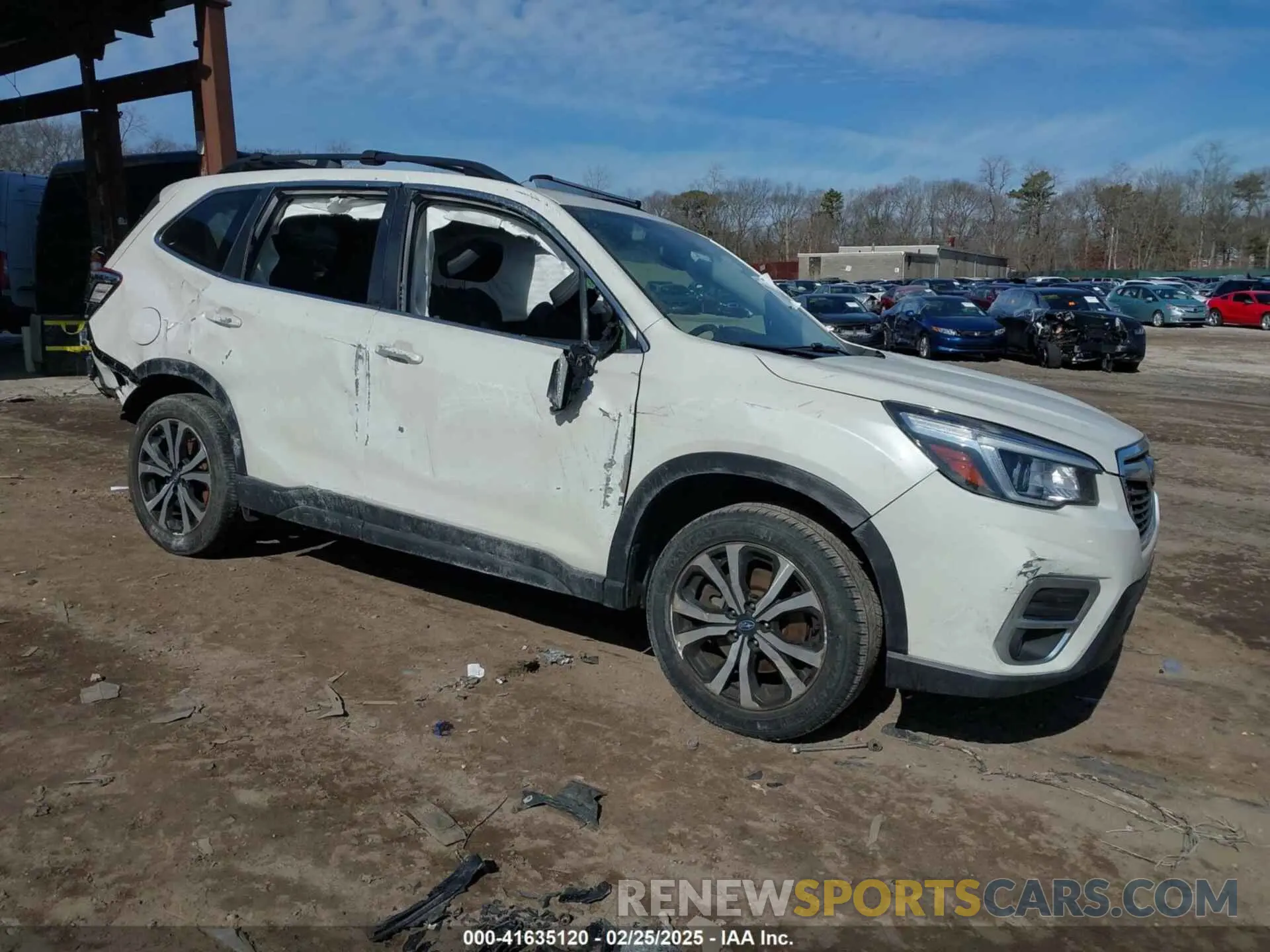 1 Photograph of a damaged car JF2SKASC4KH470845 SUBARU FORESTER 2019