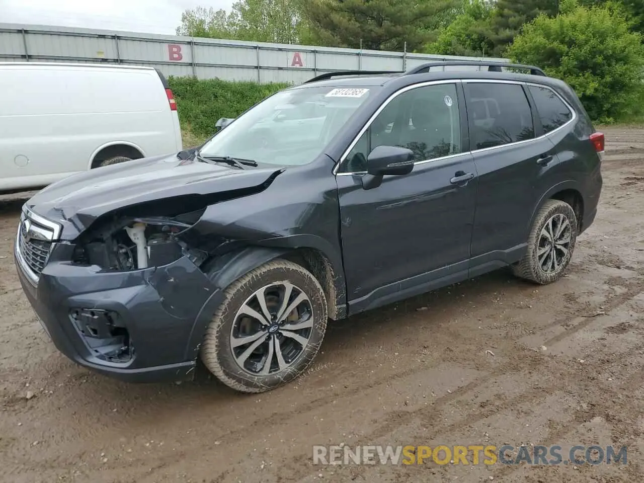 1 Photograph of a damaged car JF2SKASC4KH511460 SUBARU FORESTER 2019