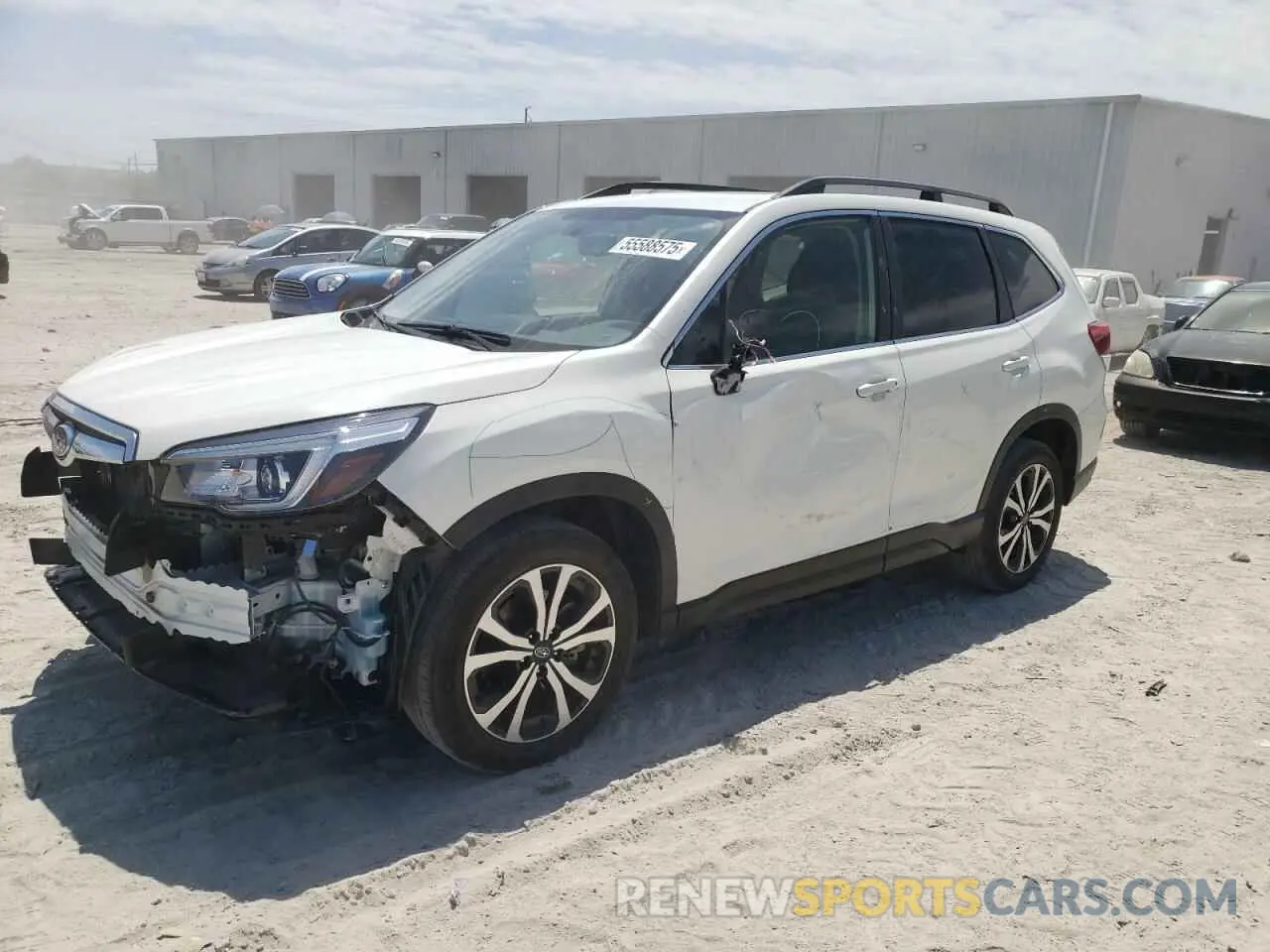 1 Photograph of a damaged car JF2SKASC5KH431259 SUBARU FORESTER 2019