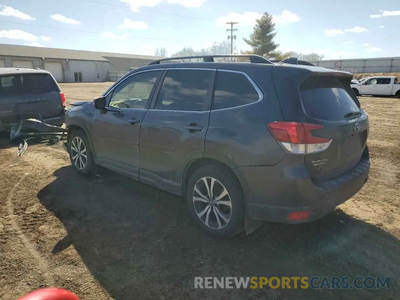 2 Photograph of a damaged car JF2SKASC5KH433805 SUBARU FORESTER 2019