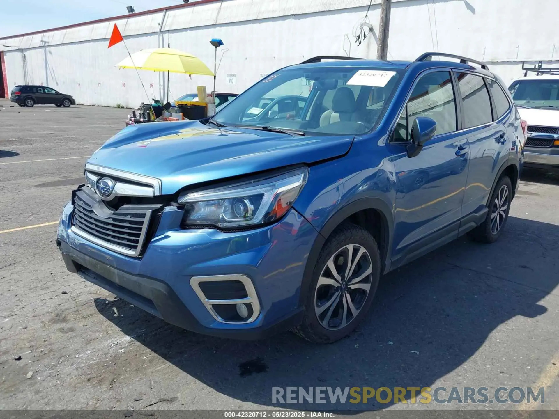 2 Photograph of a damaged car JF2SKASC5KH560361 SUBARU FORESTER 2019