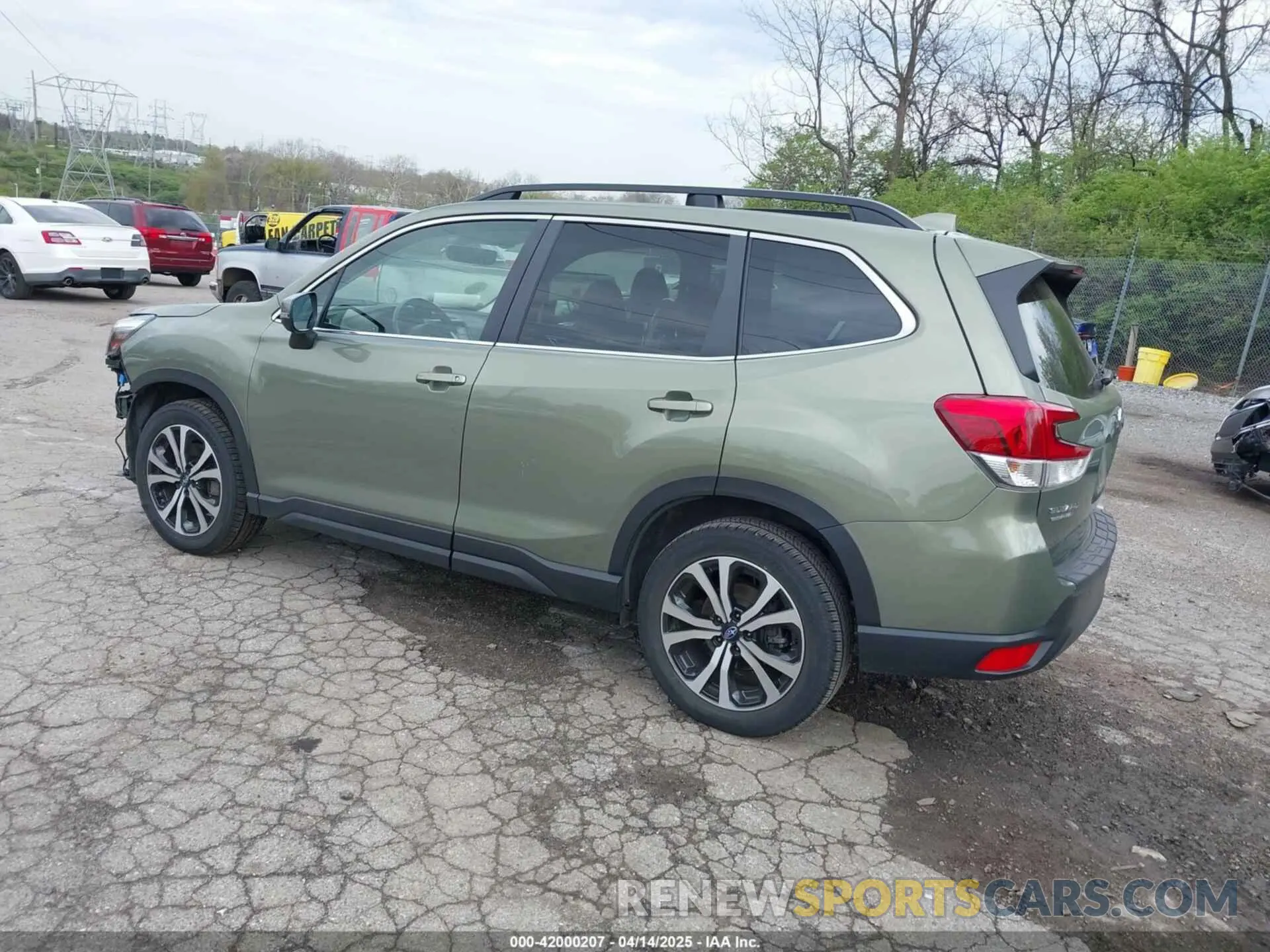 3 Photograph of a damaged car JF2SKASC6KH431965 SUBARU FORESTER 2019
