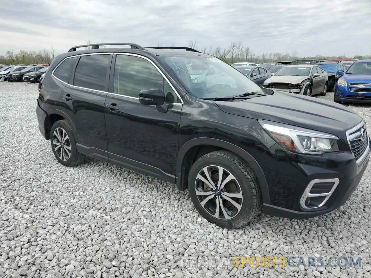 4 Photograph of a damaged car JF2SKASC8KH520985 SUBARU FORESTER 2019