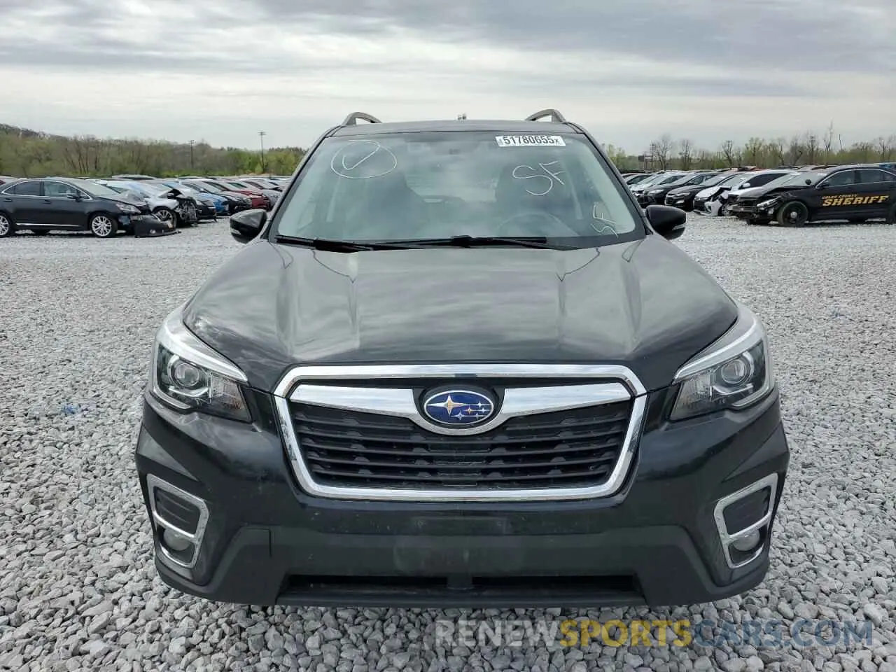5 Photograph of a damaged car JF2SKASC8KH520985 SUBARU FORESTER 2019