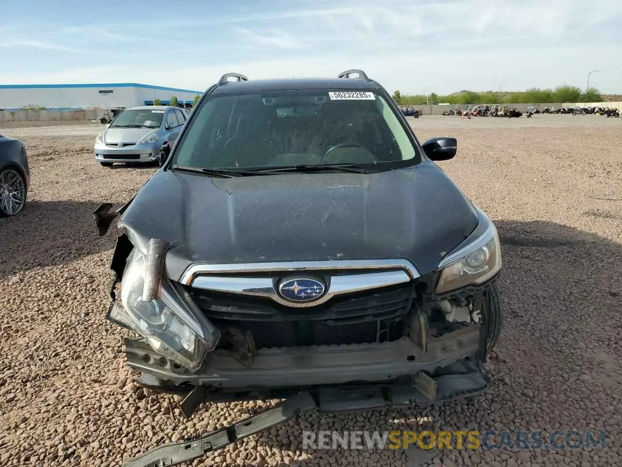 5 Photograph of a damaged car JF2SKAUC0KH463064 SUBARU FORESTER 2019