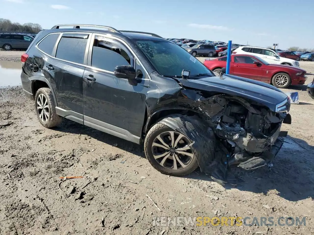 4 Photograph of a damaged car JF2SKAUC0KH553394 SUBARU FORESTER 2019