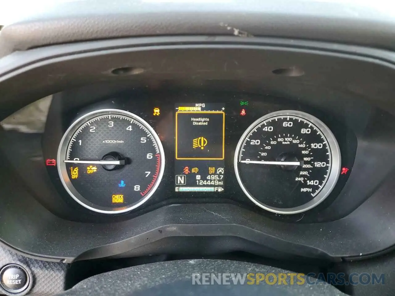 9 Photograph of a damaged car JF2SKAUC0KH553394 SUBARU FORESTER 2019