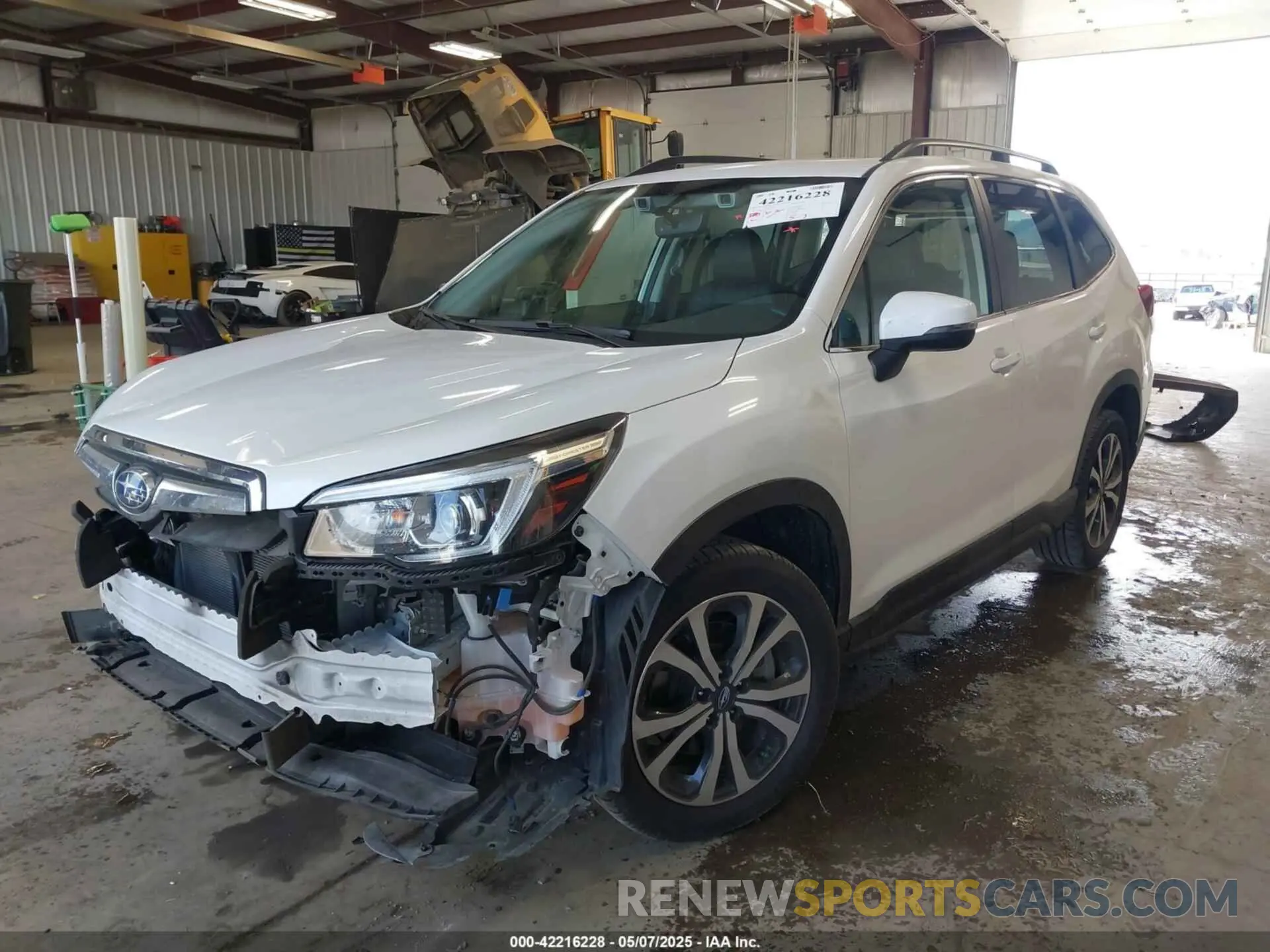 2 Photograph of a damaged car JF2SKAUC1KH427481 SUBARU FORESTER 2019