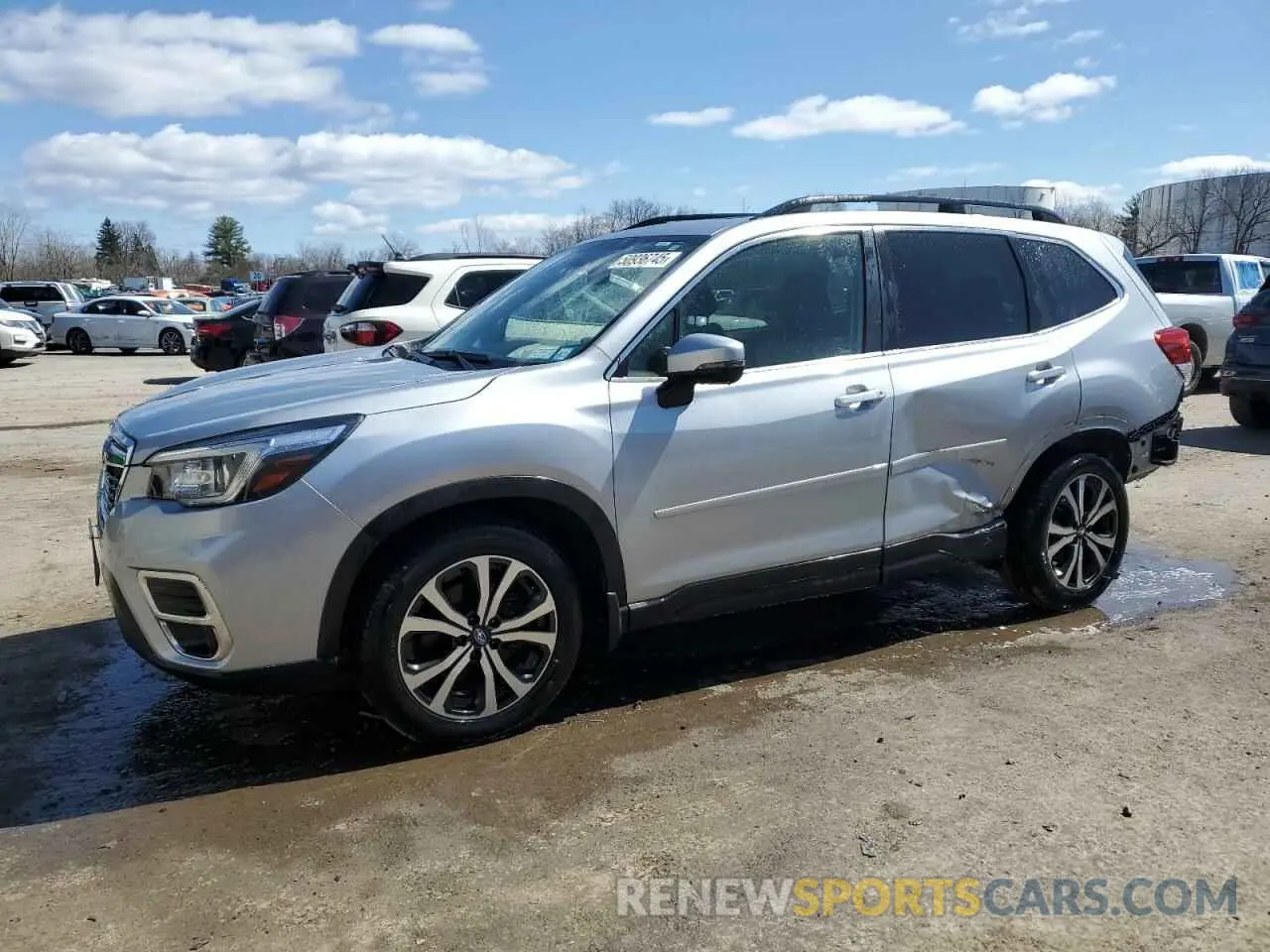 1 Photograph of a damaged car JF2SKAUC1KH488023 SUBARU FORESTER 2019