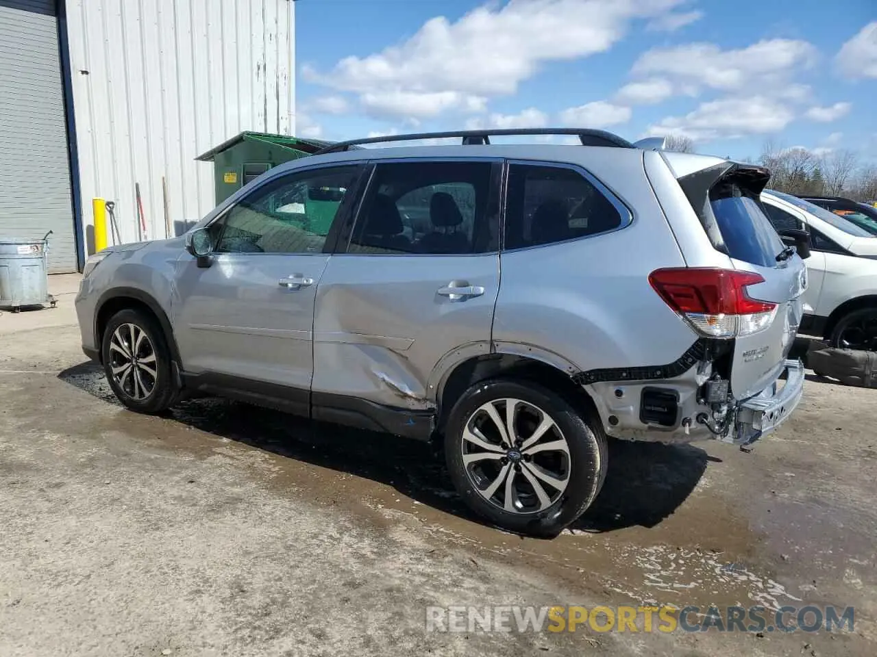 2 Photograph of a damaged car JF2SKAUC1KH488023 SUBARU FORESTER 2019