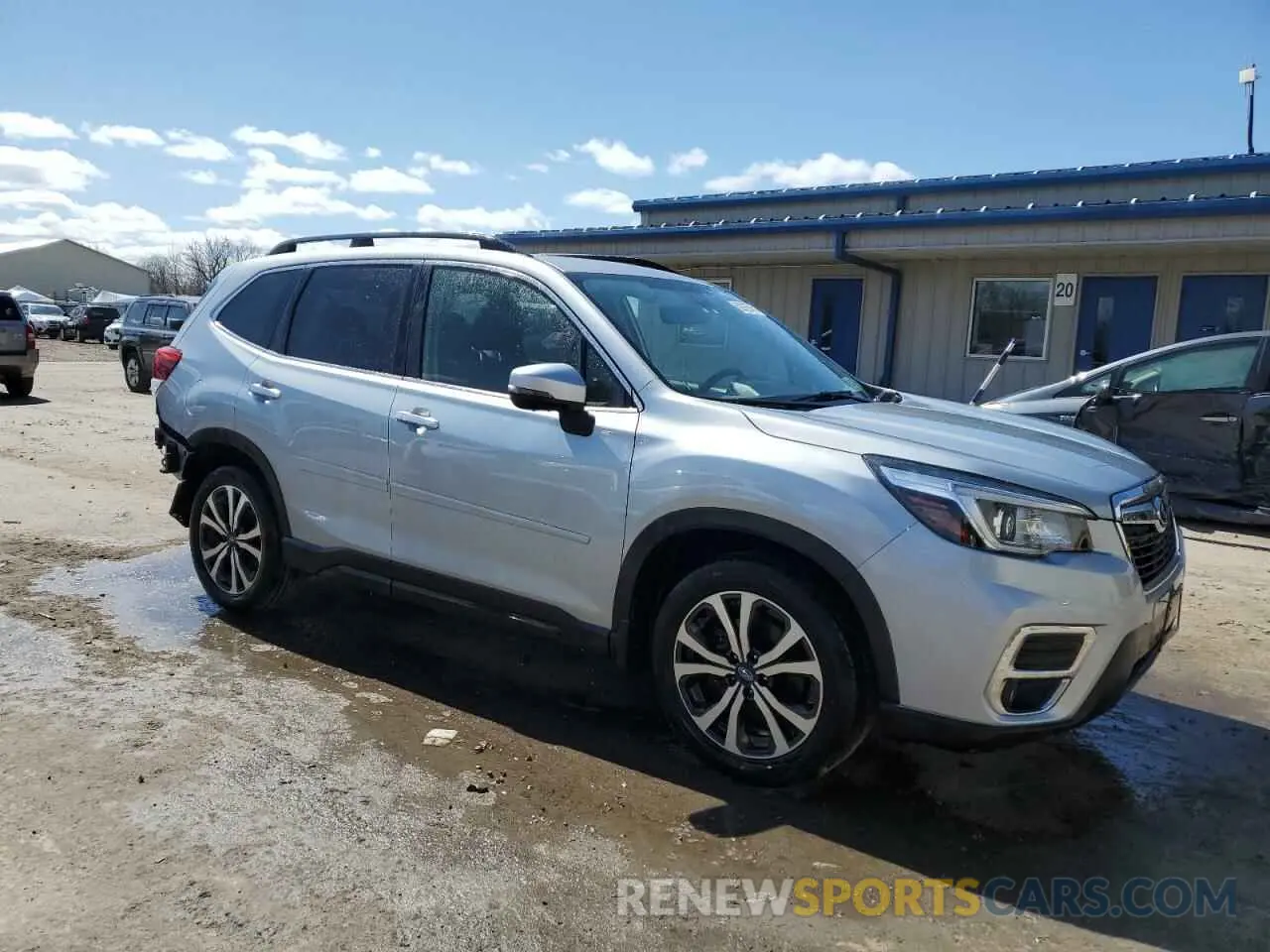 4 Photograph of a damaged car JF2SKAUC1KH488023 SUBARU FORESTER 2019