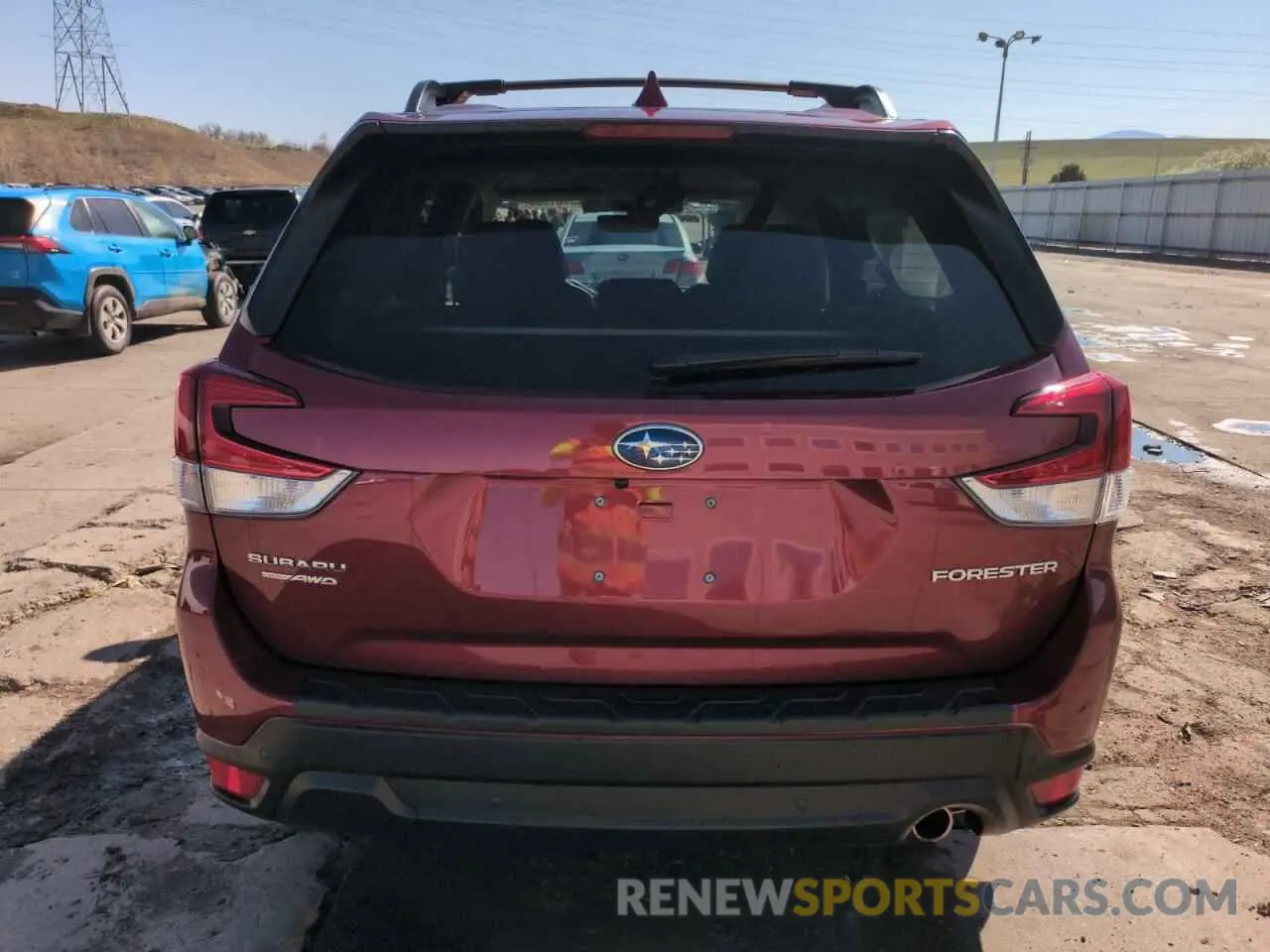 6 Photograph of a damaged car JF2SKAUC1KH517682 SUBARU FORESTER 2019