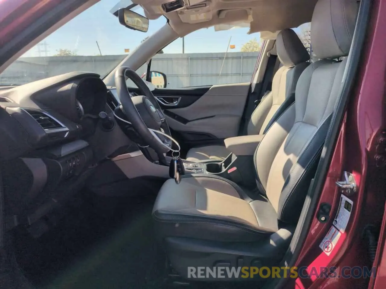 7 Photograph of a damaged car JF2SKAUC1KH517682 SUBARU FORESTER 2019