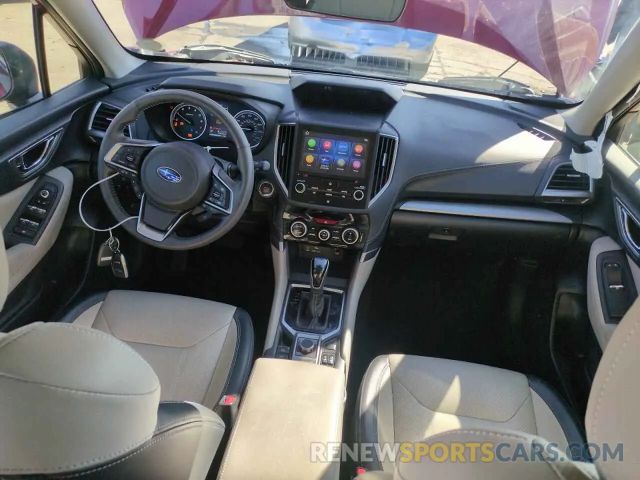 8 Photograph of a damaged car JF2SKAUC1KH517682 SUBARU FORESTER 2019