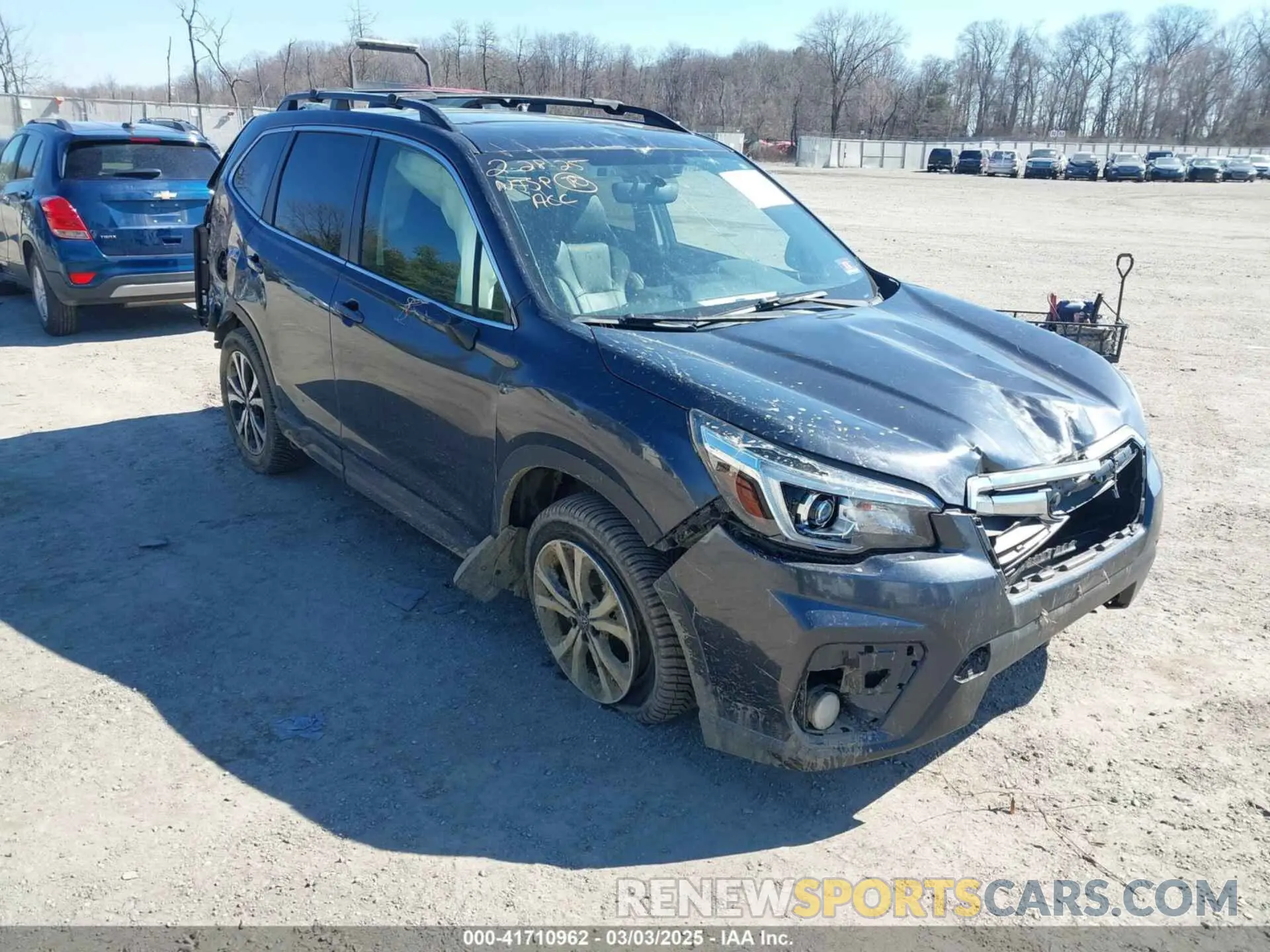 1 Photograph of a damaged car JF2SKAUC1KH583794 SUBARU FORESTER 2019