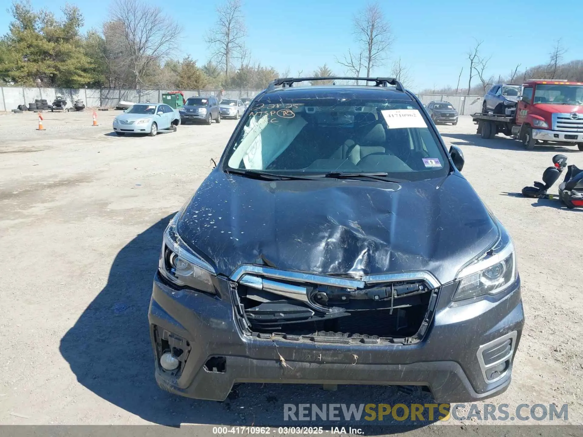 12 Photograph of a damaged car JF2SKAUC1KH583794 SUBARU FORESTER 2019