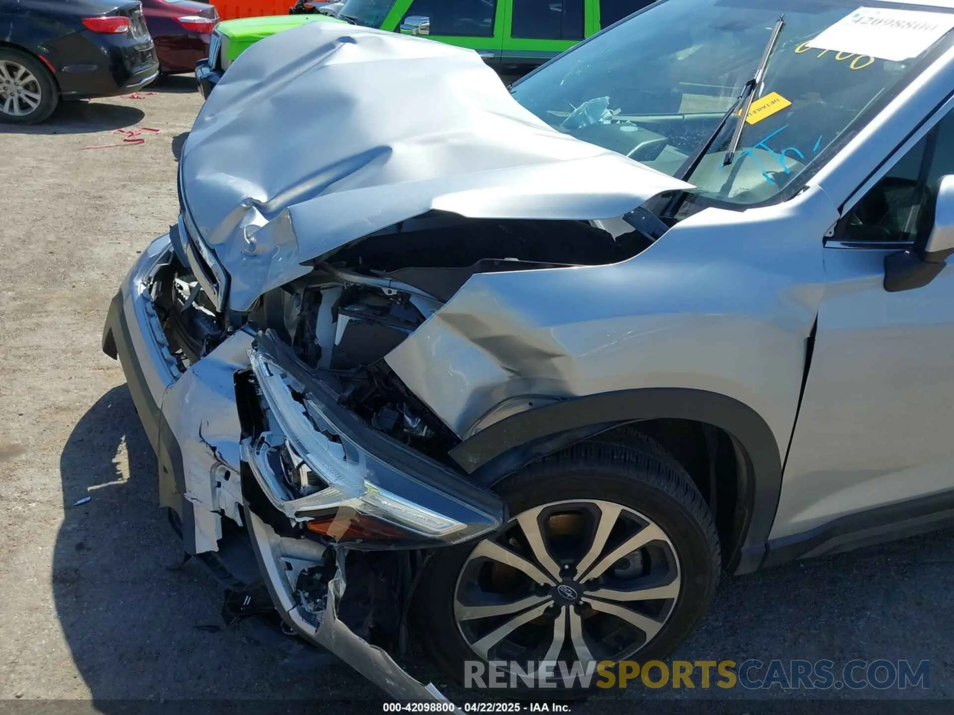 6 Photograph of a damaged car JF2SKAUC2KH418188 SUBARU FORESTER 2019