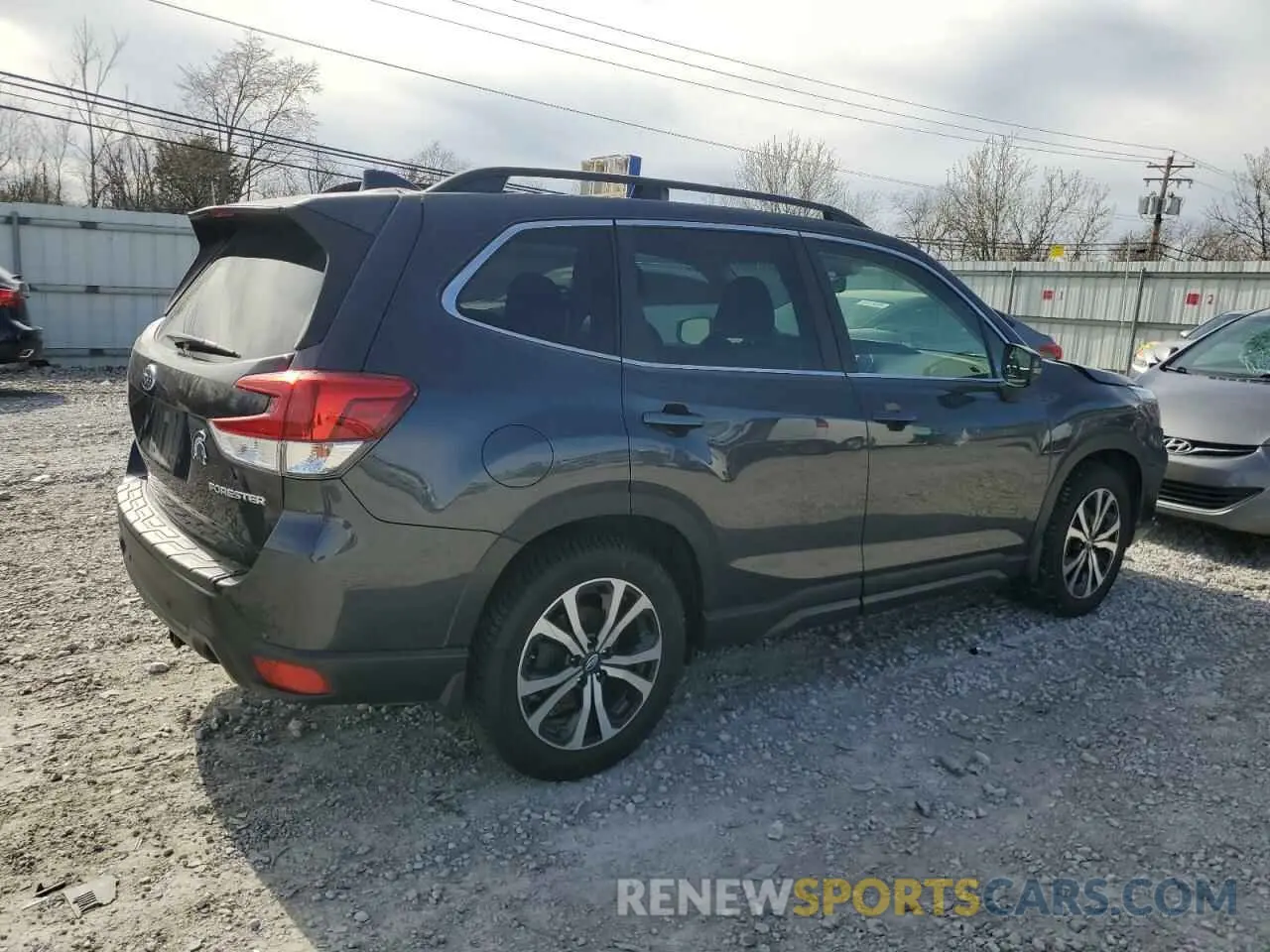 3 Photograph of a damaged car JF2SKAUC3KH444993 SUBARU FORESTER 2019