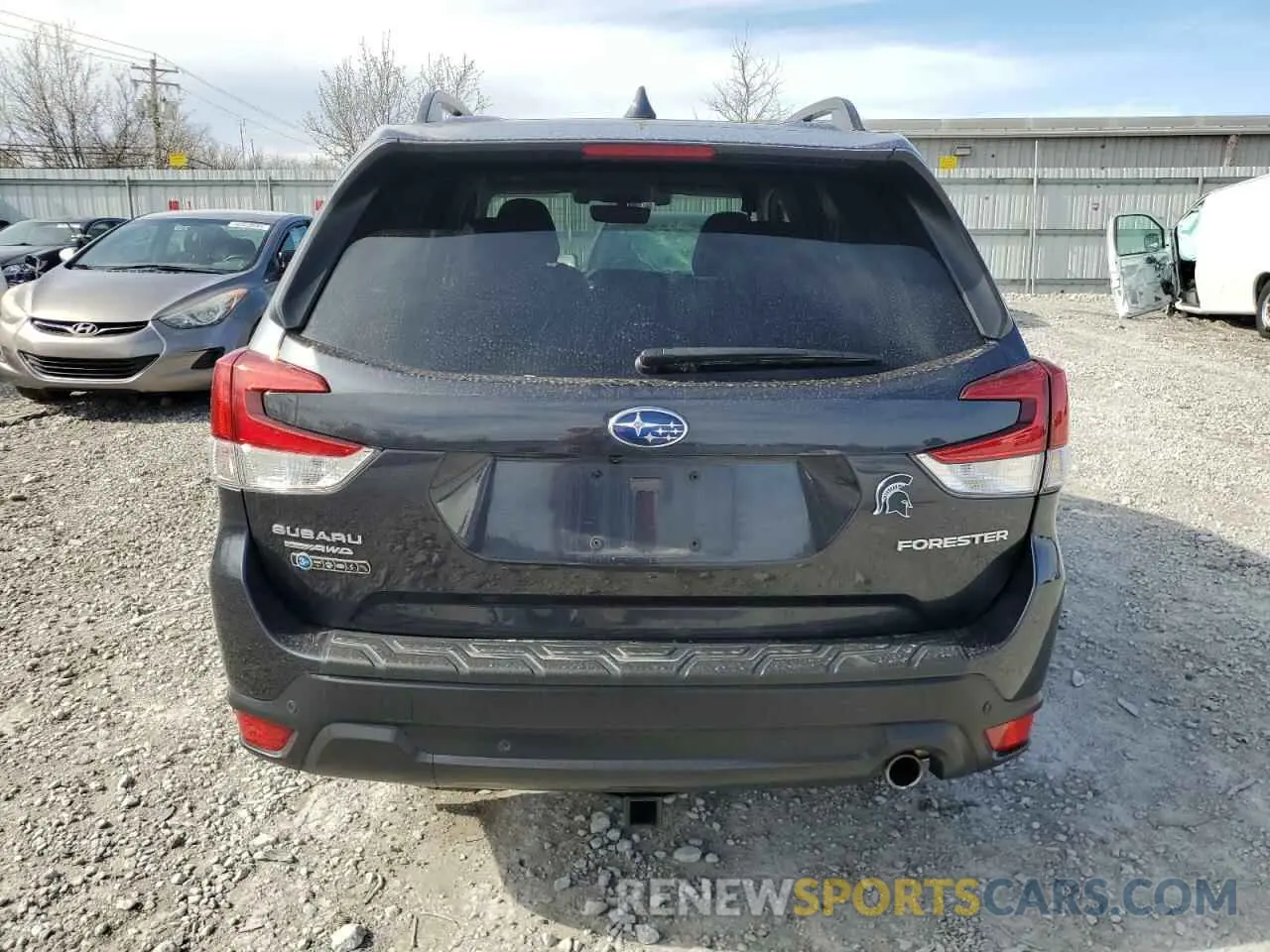 6 Photograph of a damaged car JF2SKAUC3KH444993 SUBARU FORESTER 2019