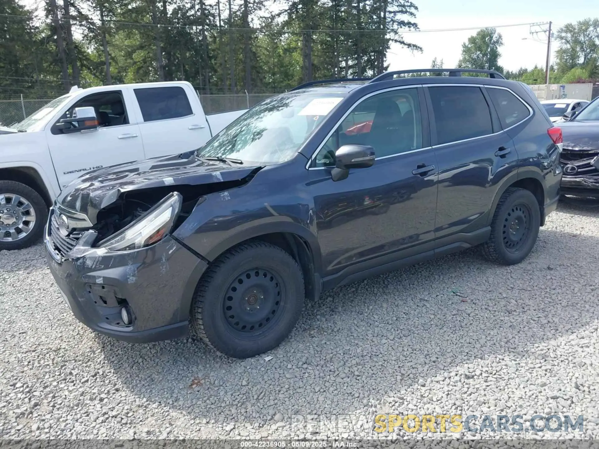 2 Photograph of a damaged car JF2SKAUC3KH526058 SUBARU FORESTER 2019