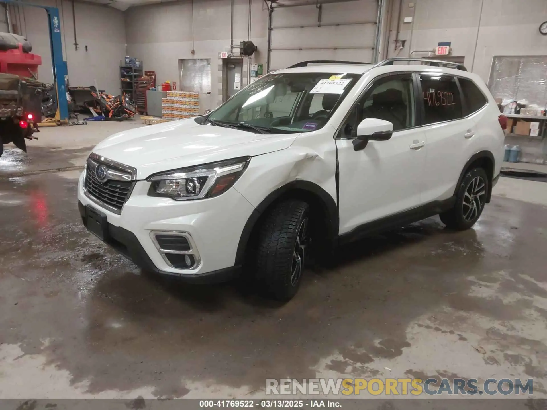 2 Photograph of a damaged car JF2SKAUC3KH526772 SUBARU FORESTER 2019