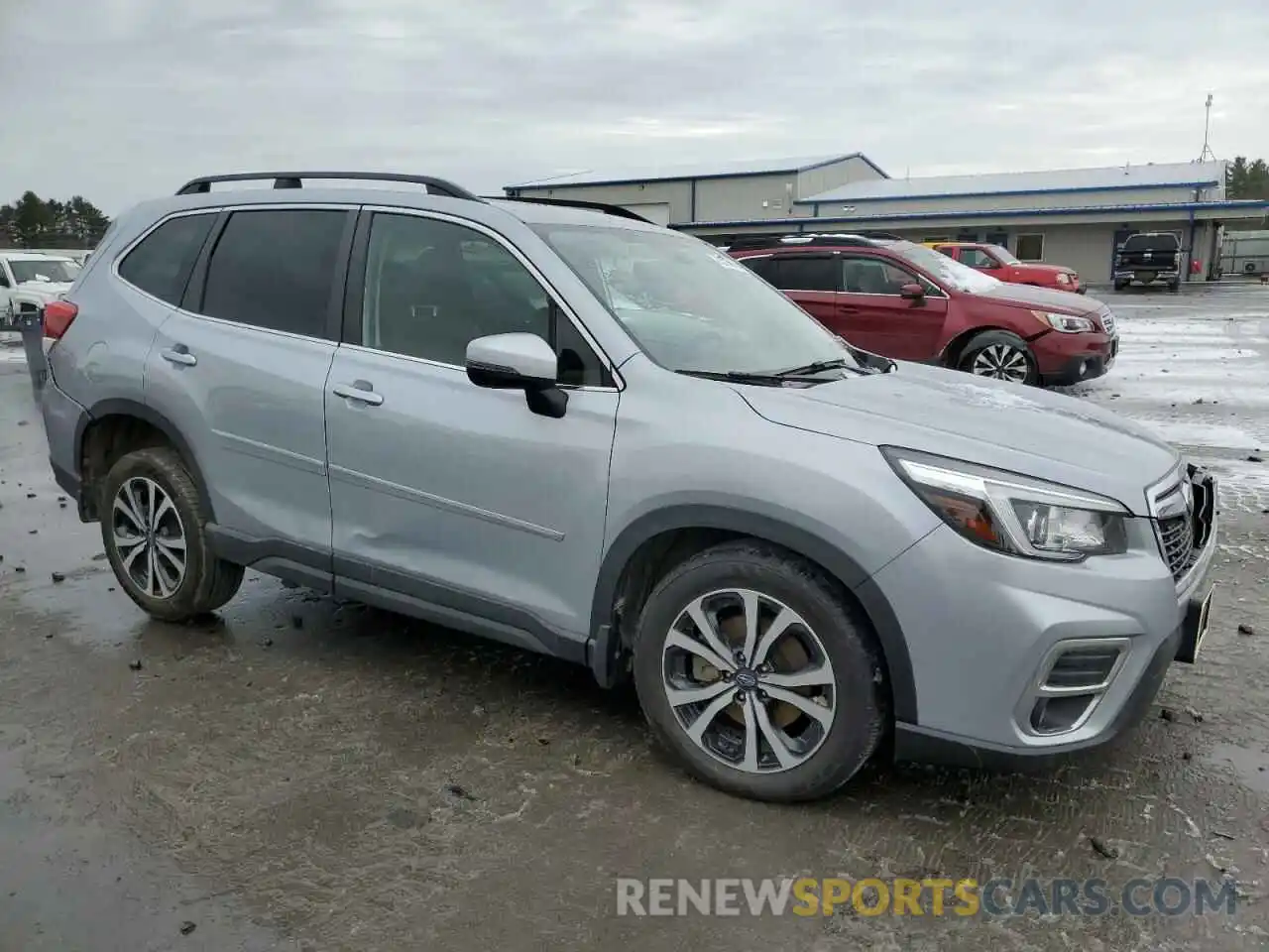 4 Photograph of a damaged car JF2SKAUC3KH535021 SUBARU FORESTER 2019