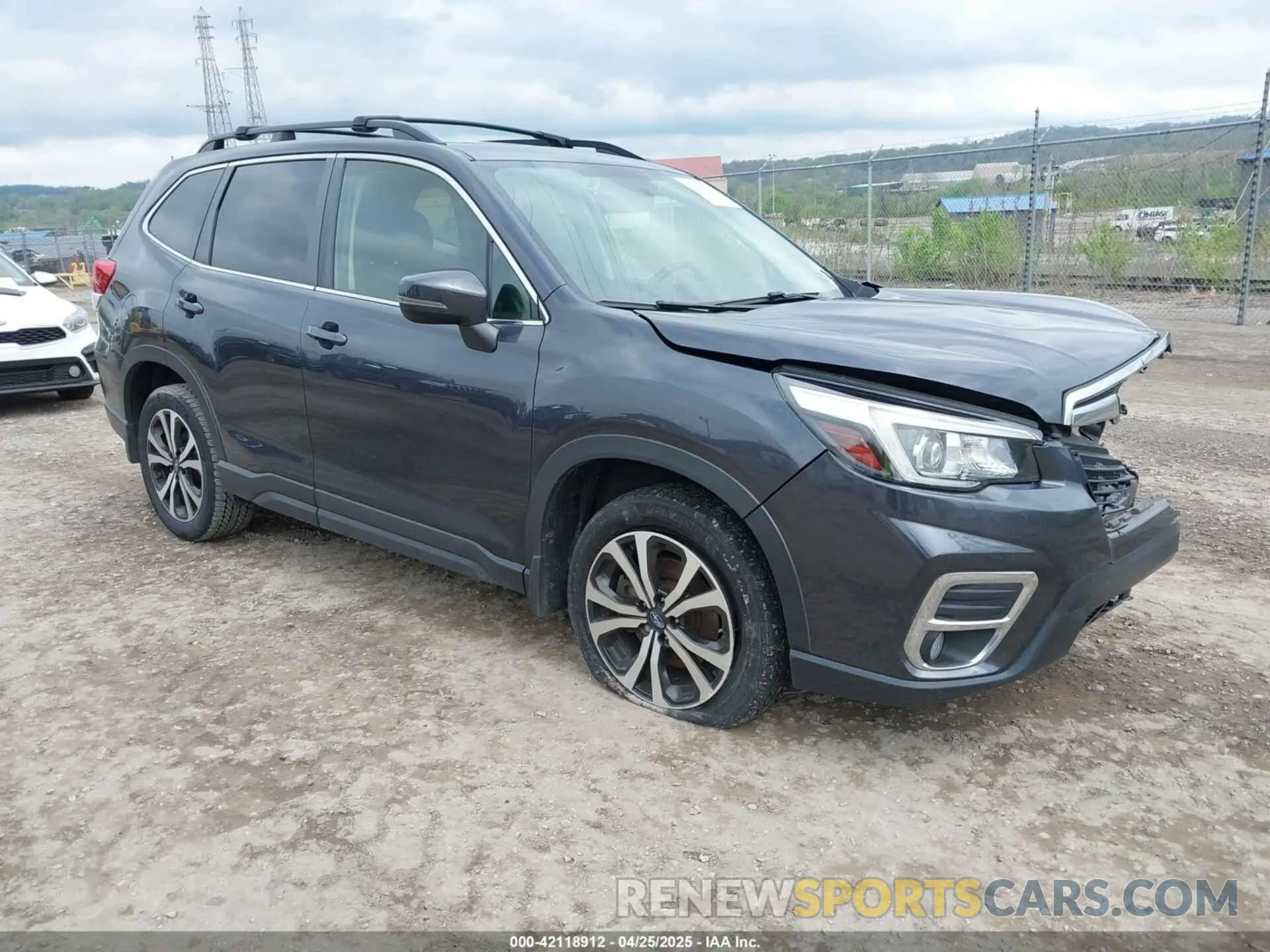 1 Photograph of a damaged car JF2SKAUC3KH555396 SUBARU FORESTER 2019