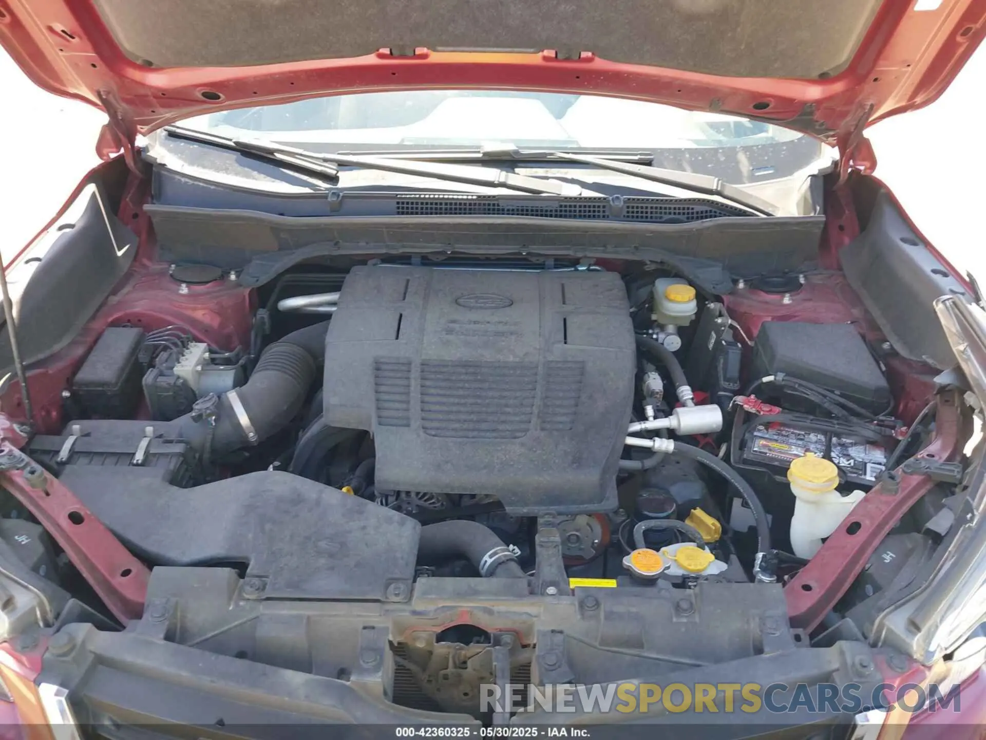 10 Photograph of a damaged car JF2SKAUC4KH430567 SUBARU FORESTER 2019
