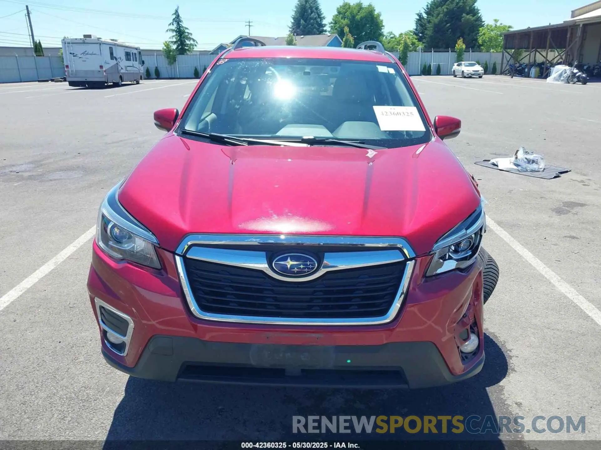 12 Photograph of a damaged car JF2SKAUC4KH430567 SUBARU FORESTER 2019