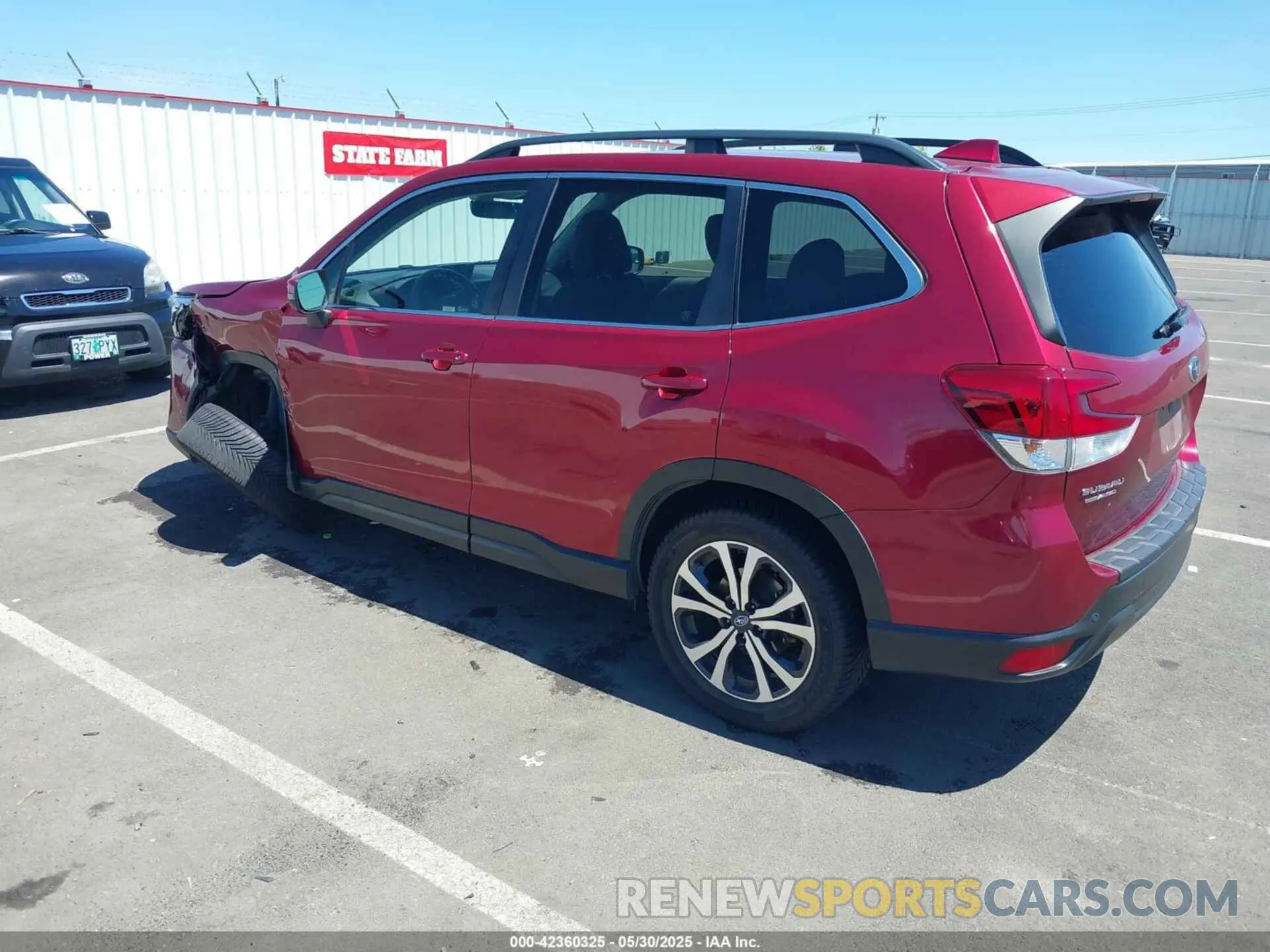 3 Photograph of a damaged car JF2SKAUC4KH430567 SUBARU FORESTER 2019