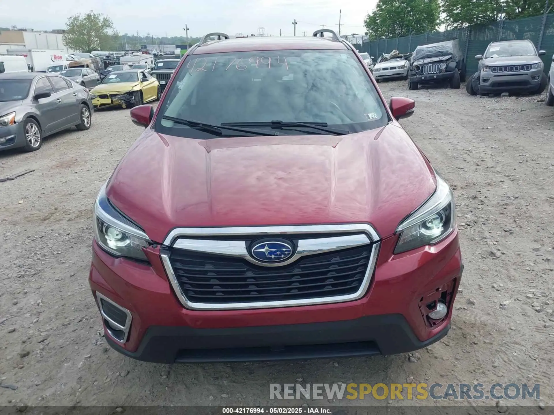 13 Photograph of a damaged car JF2SKAUC5KH540804 SUBARU FORESTER 2019