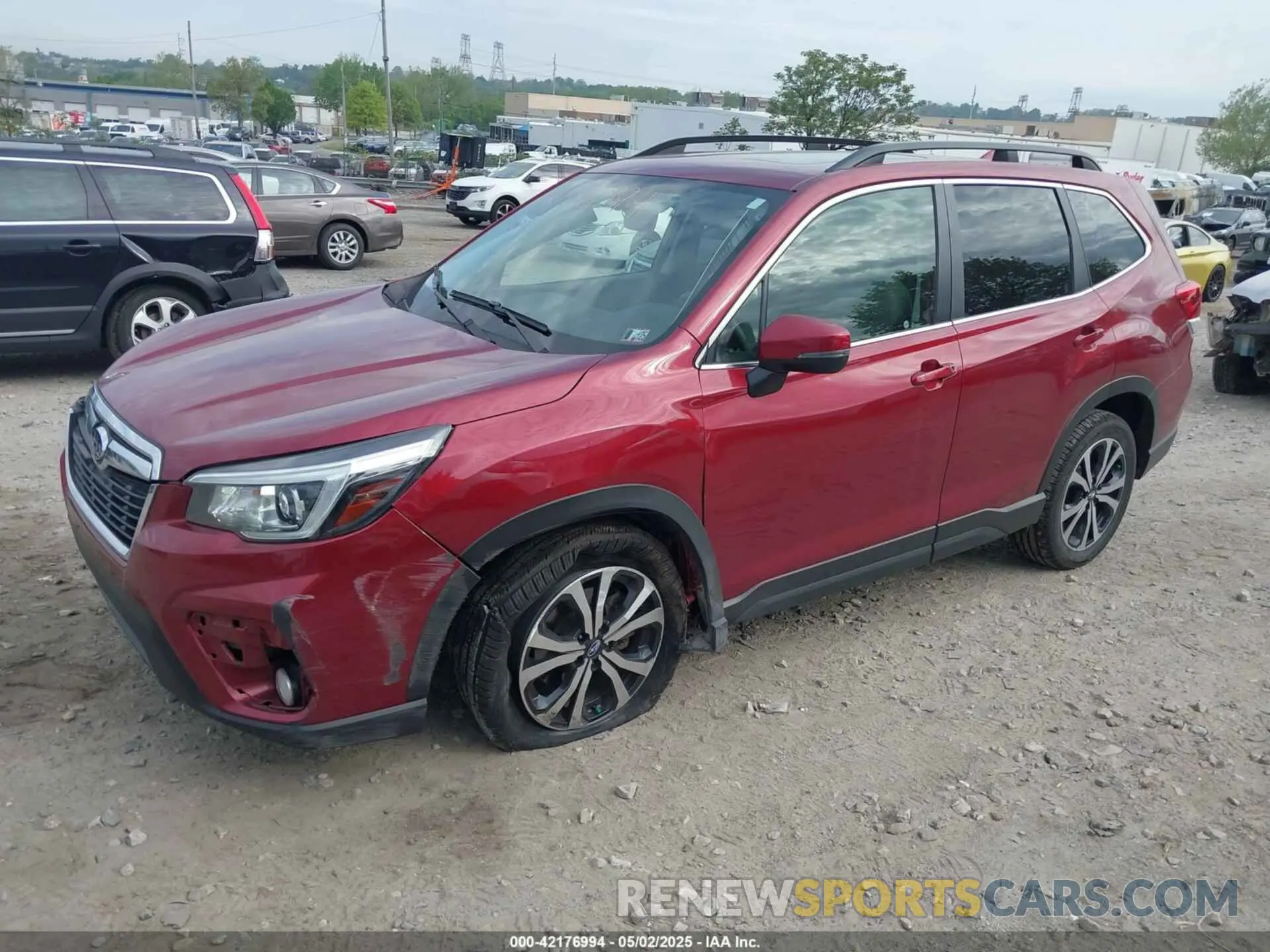2 Photograph of a damaged car JF2SKAUC5KH540804 SUBARU FORESTER 2019