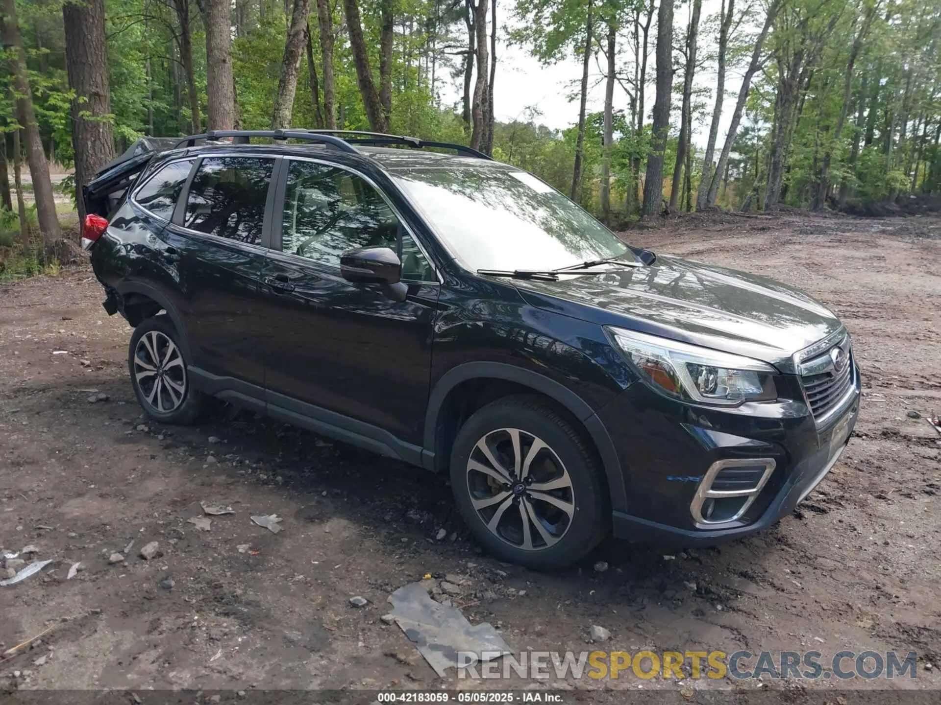 1 Photograph of a damaged car JF2SKAUC6KH439996 SUBARU FORESTER 2019