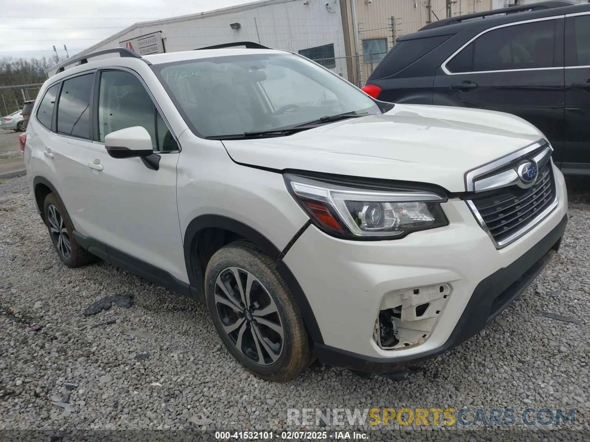 1 Photograph of a damaged car JF2SKAUC6KH507794 SUBARU FORESTER 2019