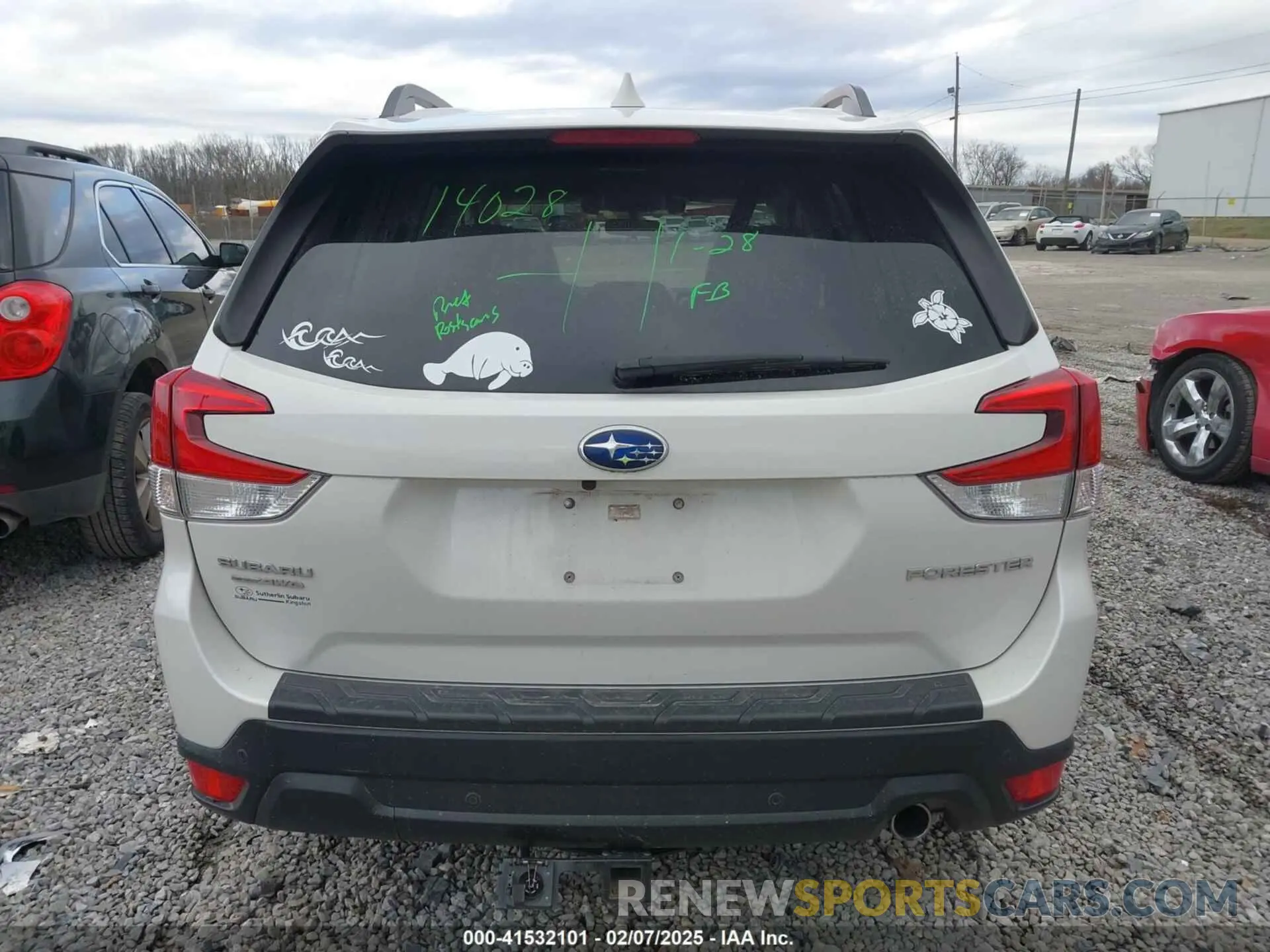 16 Photograph of a damaged car JF2SKAUC6KH507794 SUBARU FORESTER 2019