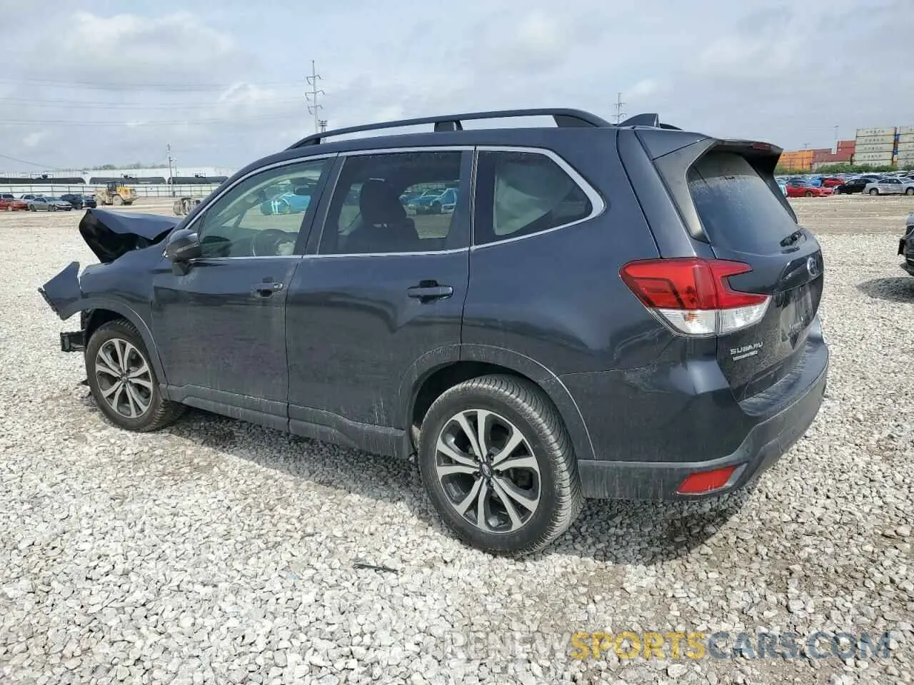 2 Photograph of a damaged car JF2SKAUC7KH456953 SUBARU FORESTER 2019