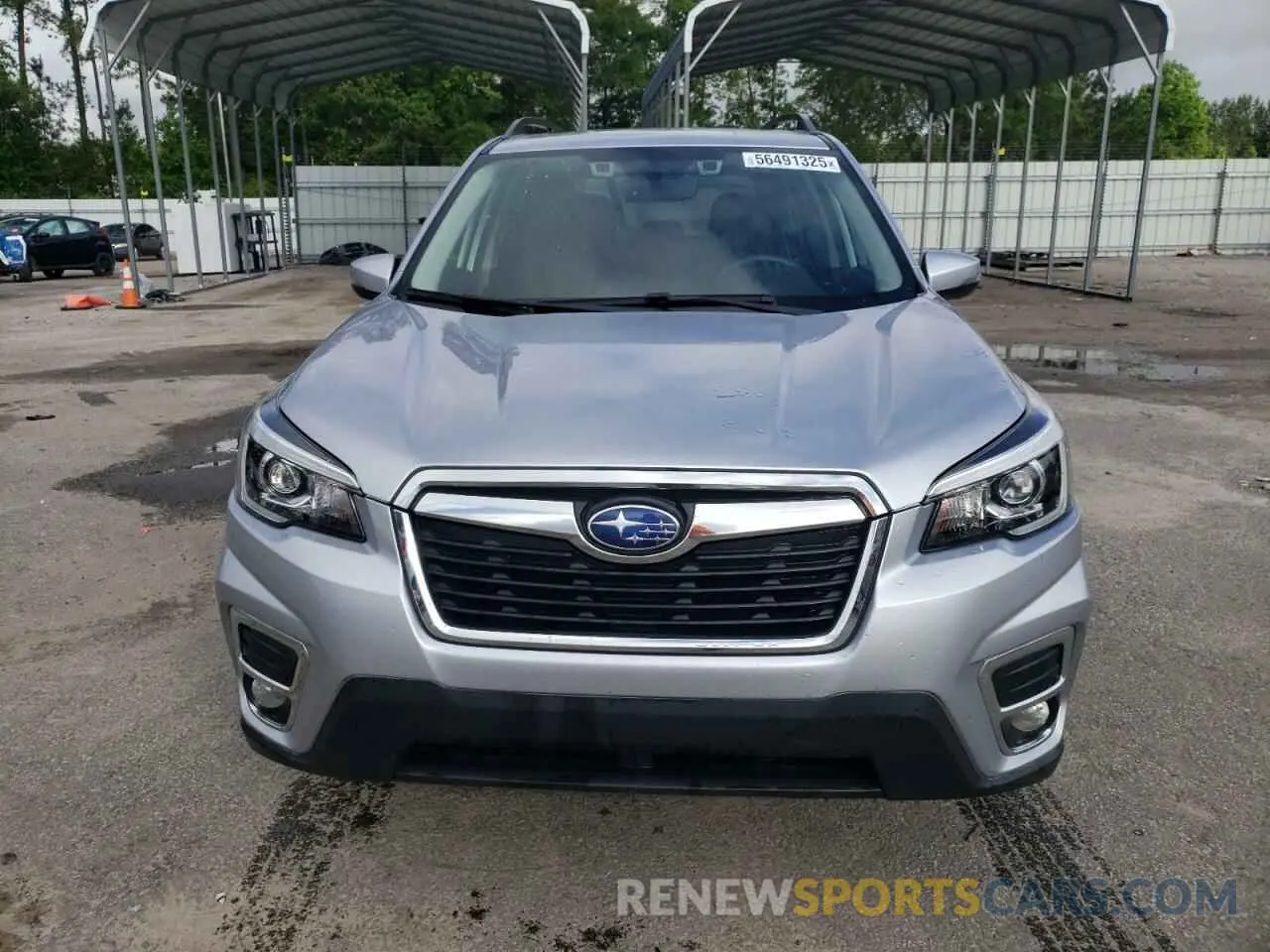 5 Photograph of a damaged car JF2SKAUC7KH593617 SUBARU FORESTER 2019