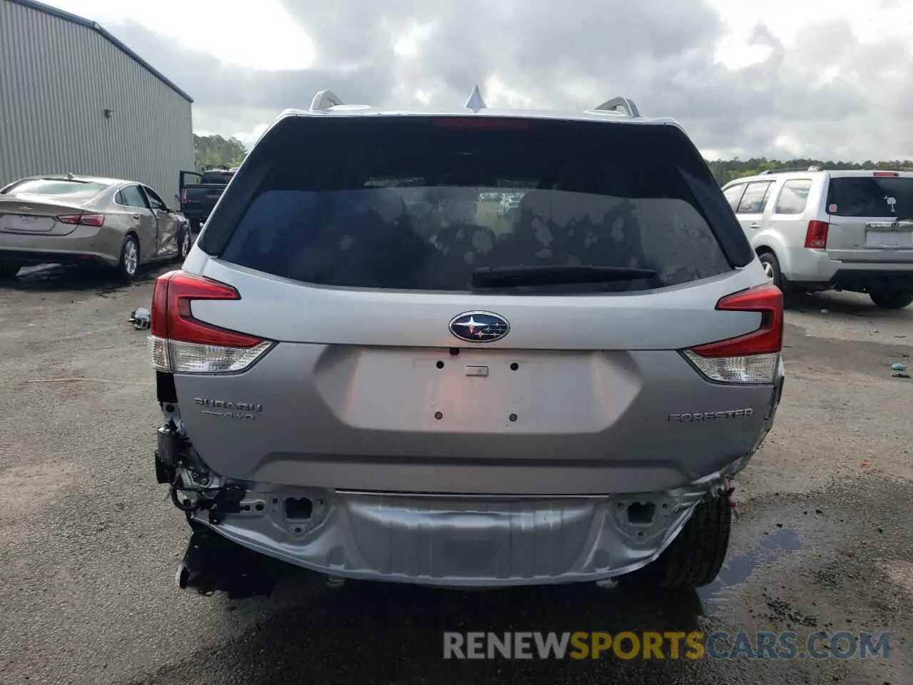 6 Photograph of a damaged car JF2SKAUC7KH593617 SUBARU FORESTER 2019