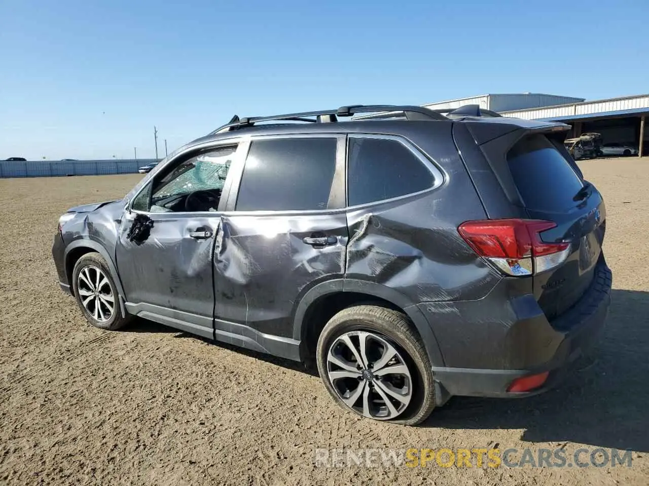 2 Photograph of a damaged car JF2SKAUC8KH427719 SUBARU FORESTER 2019