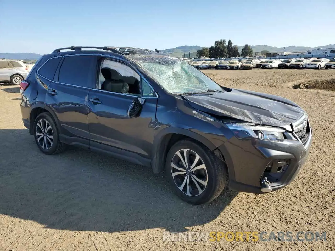 4 Photograph of a damaged car JF2SKAUC8KH427719 SUBARU FORESTER 2019