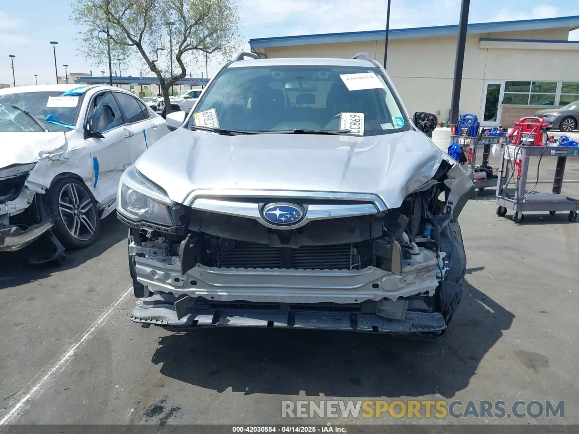 13 Photograph of a damaged car JF2SKAUC8KH542093 SUBARU FORESTER 2019