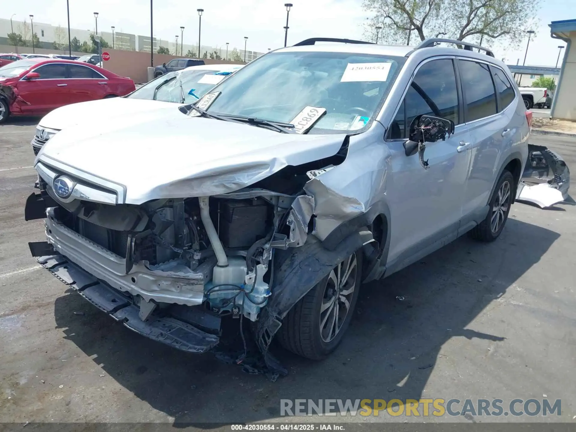6 Photograph of a damaged car JF2SKAUC8KH542093 SUBARU FORESTER 2019