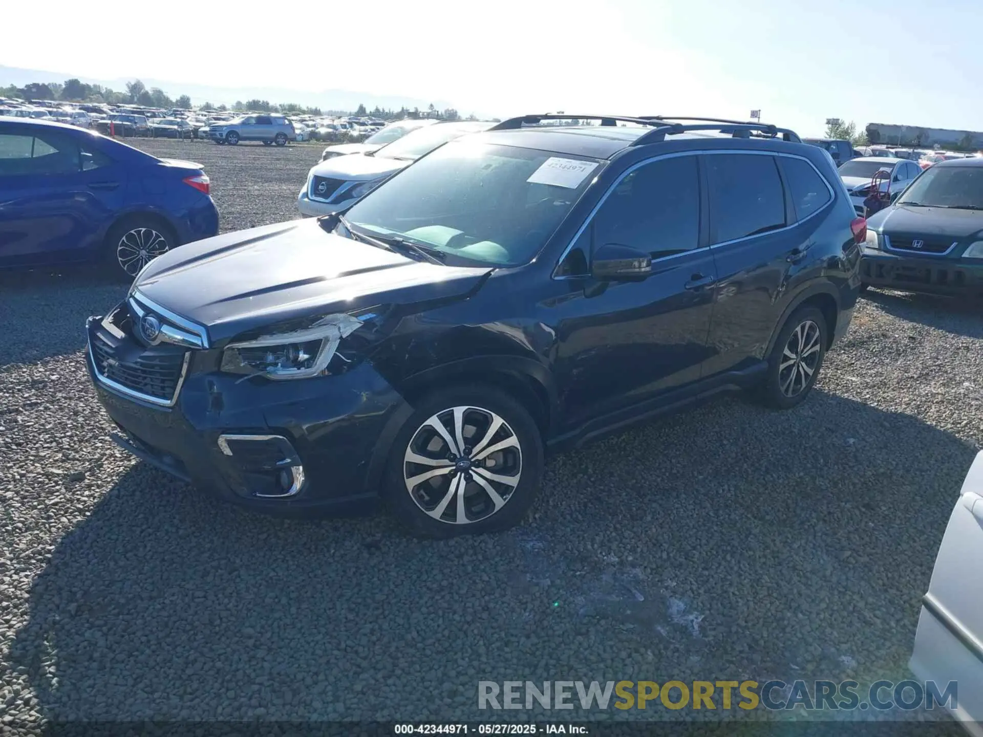 2 Photograph of a damaged car JF2SKAUC9KH551899 SUBARU FORESTER 2019