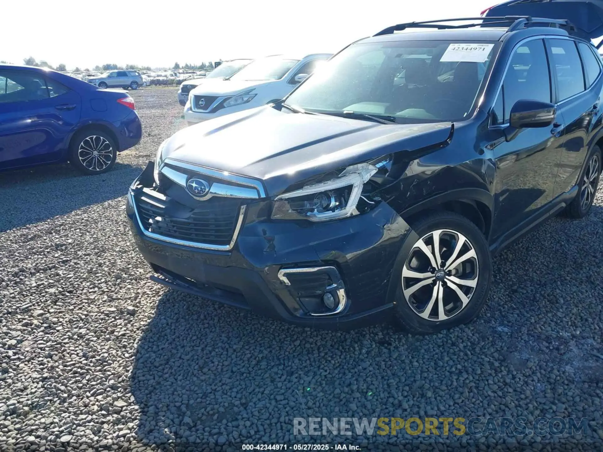 6 Photograph of a damaged car JF2SKAUC9KH551899 SUBARU FORESTER 2019