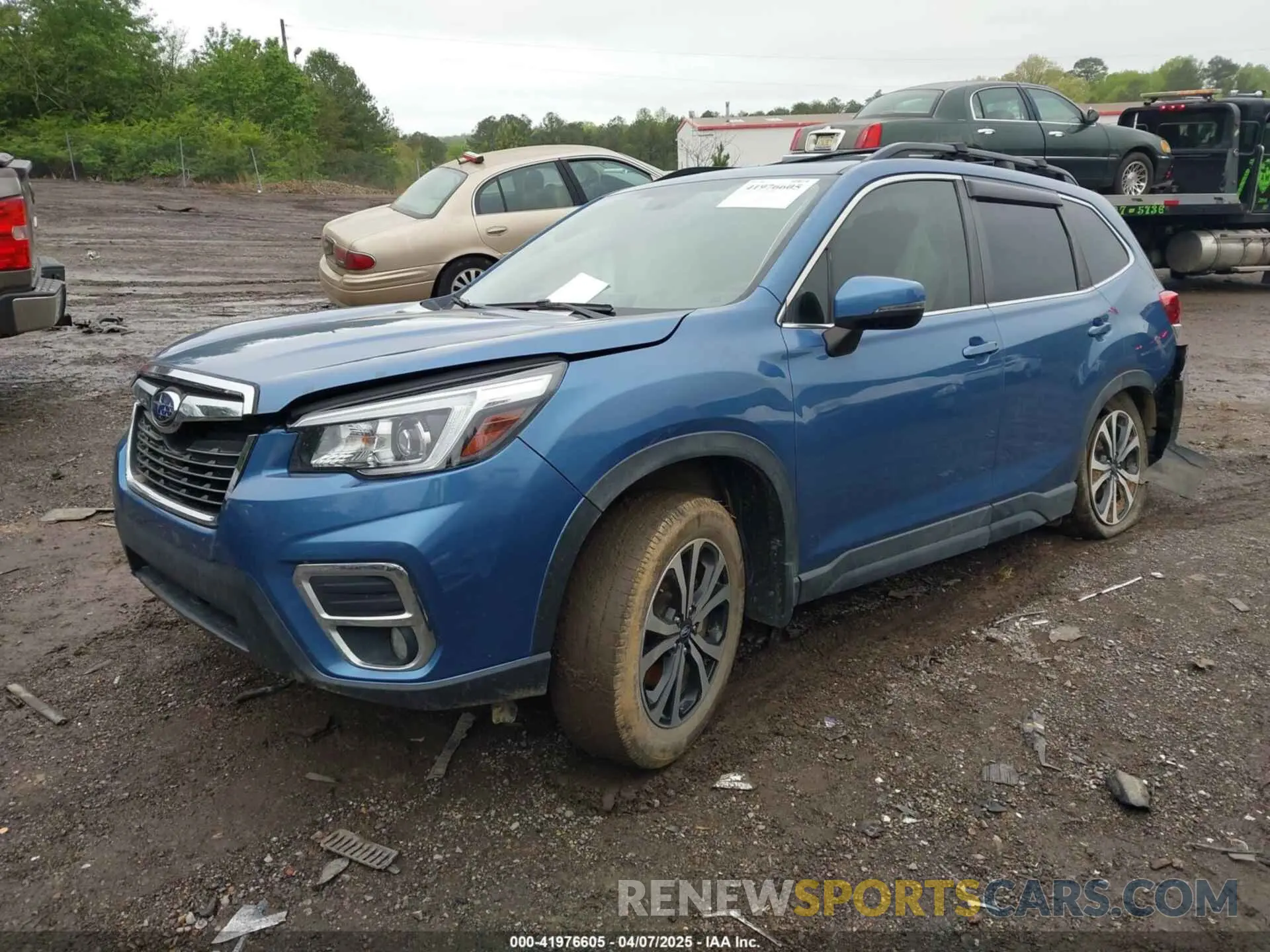 2 Photograph of a damaged car JF2SKAUCXKH513338 SUBARU FORESTER 2019