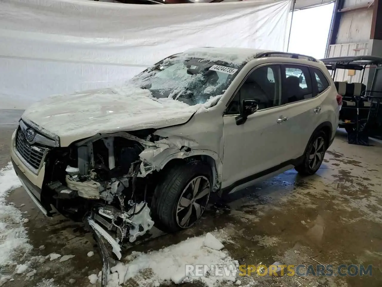 1 Photograph of a damaged car JF2SKAWC1KH428398 SUBARU FORESTER 2019